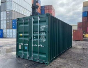 20-voets zeecontainer, wind- en waterbestendig