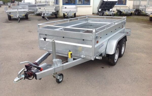 000099999.jpg Robuuste Lider kipperoplegger, GVWR 1500 kg, nieuwe dubbele assen met remmen.