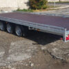 Vast platform + oprijplaten Boro ATLAS 6m x 2m 3500kg 3 assen