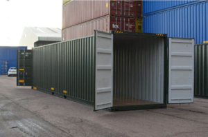 20.png Nieuwe 40-voets container voor droge goederen met dubbele deuren.