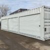 40-voets container met 3 sectionaaldeuren