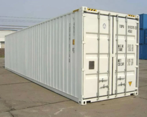 9-1.png 40-voets zeecontainer, wit – Nieuw